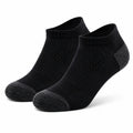 Calze sportive corte 43-46 nere in tessuto elasticizzato traspirante
